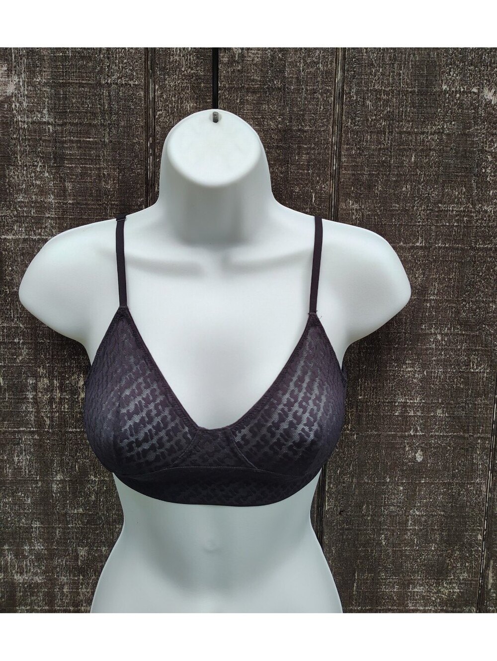 SKIMS Monogram Mesh Triangle Bralette